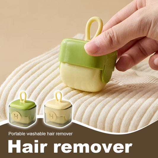 Water washing lint remover