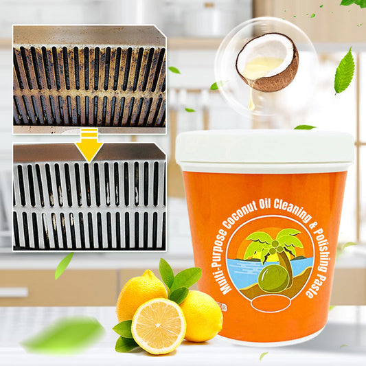 Multi-Purpose Cleaning & Polishing Paste with Coconut Oil